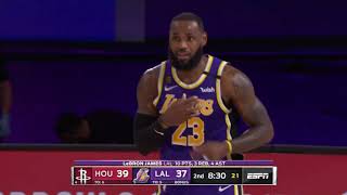 湖人vs火箭第一场集锦！NBA2020季后赛