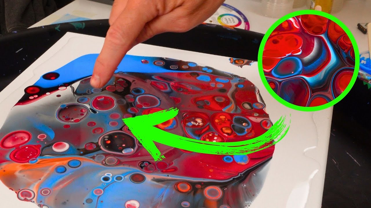 THE STARS ALIGNED?!? Acrylic Pouring and Fluid Art for PTSD Therapy at Home