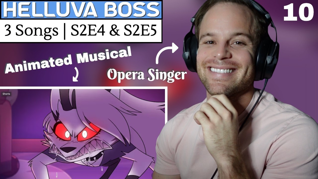 Do NOT Invite Moxxine to Your Party. Pro Opera Singer Reaction & ANALYSIS | Helluva Boss S2E4 & S2E5