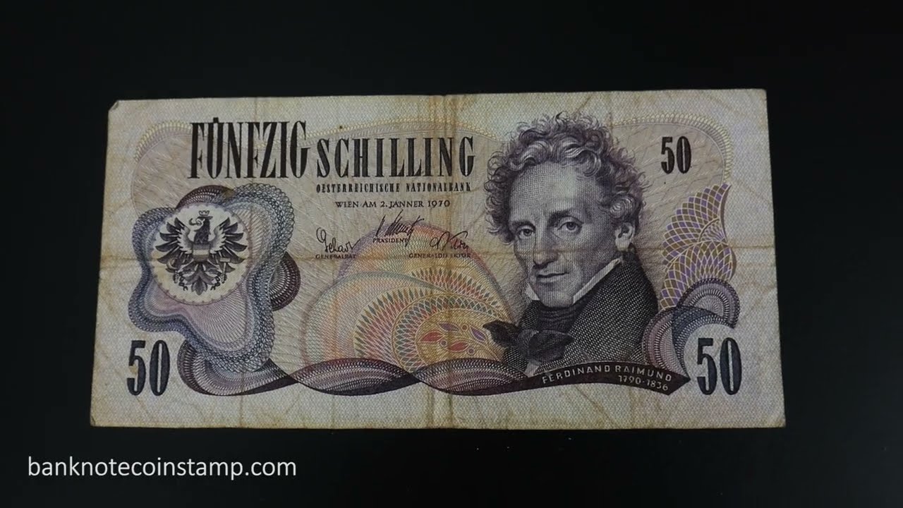 Currency Of Austria || Austria Schilling || World Currency || World Banknotes