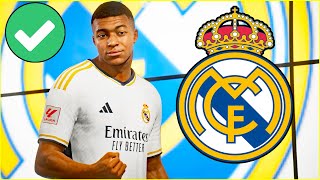 What Happens When Mbappé Signs For Real Madrid In FC 24? 😮