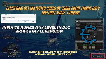 Elden Ring DLC Cheat Engine Make Build In15 Minute Infinite Runes and Get Maxlevel CheatEngine v1.12
