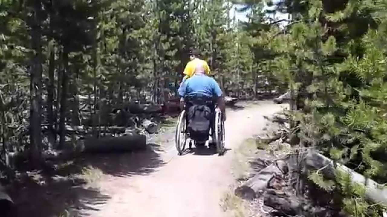 Wheelchair Accessible Ice Lake Trail Yellowstone National Park YouTube