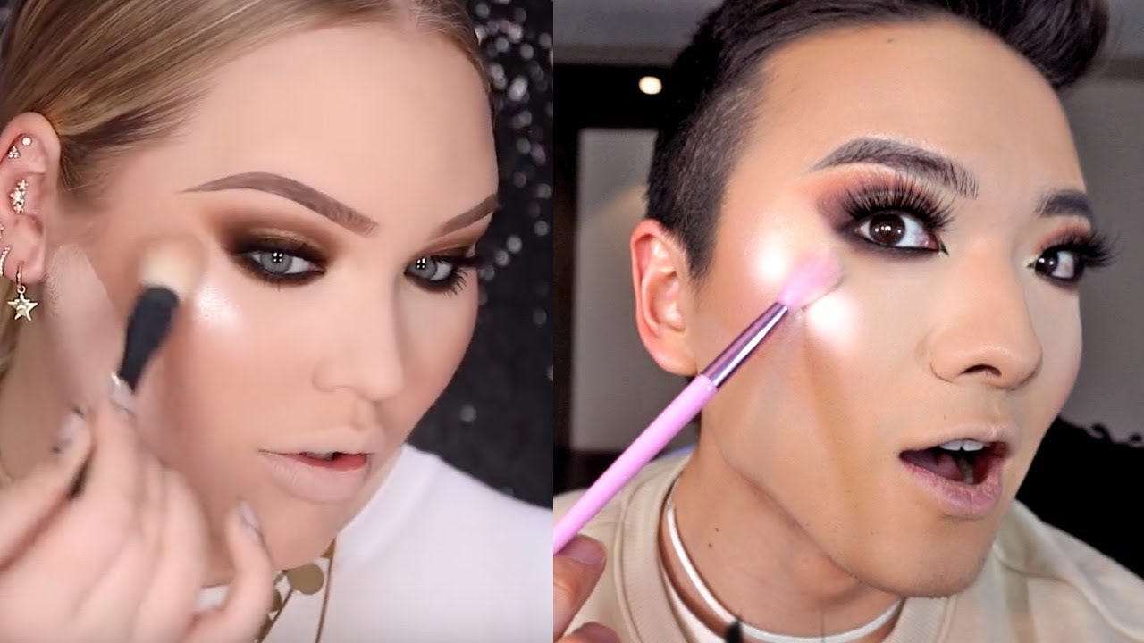 NikkieTutorialsの動画を真似でメイクしてみたら凄いことになったw | I tried following NikkieTutorial's makeup tutorial