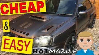 Custom Subaru Impreza WRX STI - Customised Car RAT LOOK