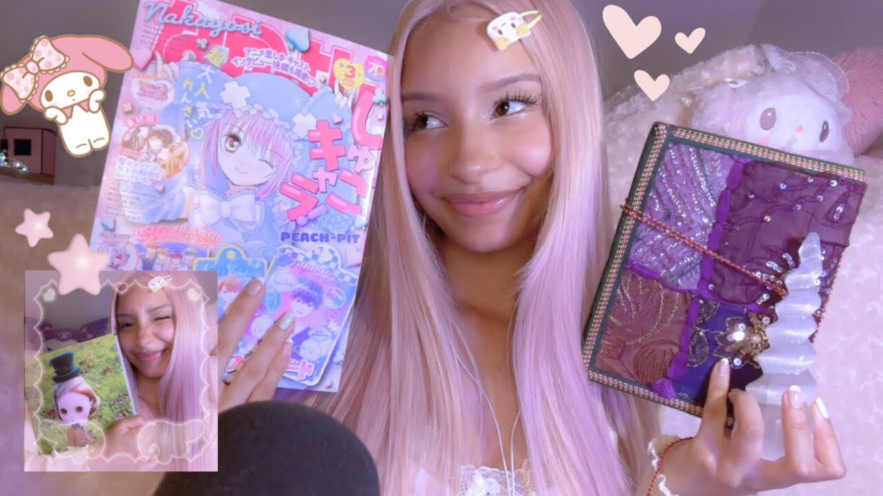 ASMR in French | what I bought on my trip to Barcelona & south of France 🎀 