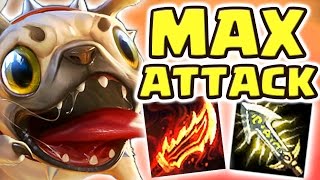 New Max Attack Speed Pugmaw Jungle Destroy Your Enemies In Style Cutest Skin Ever - Nightblue3