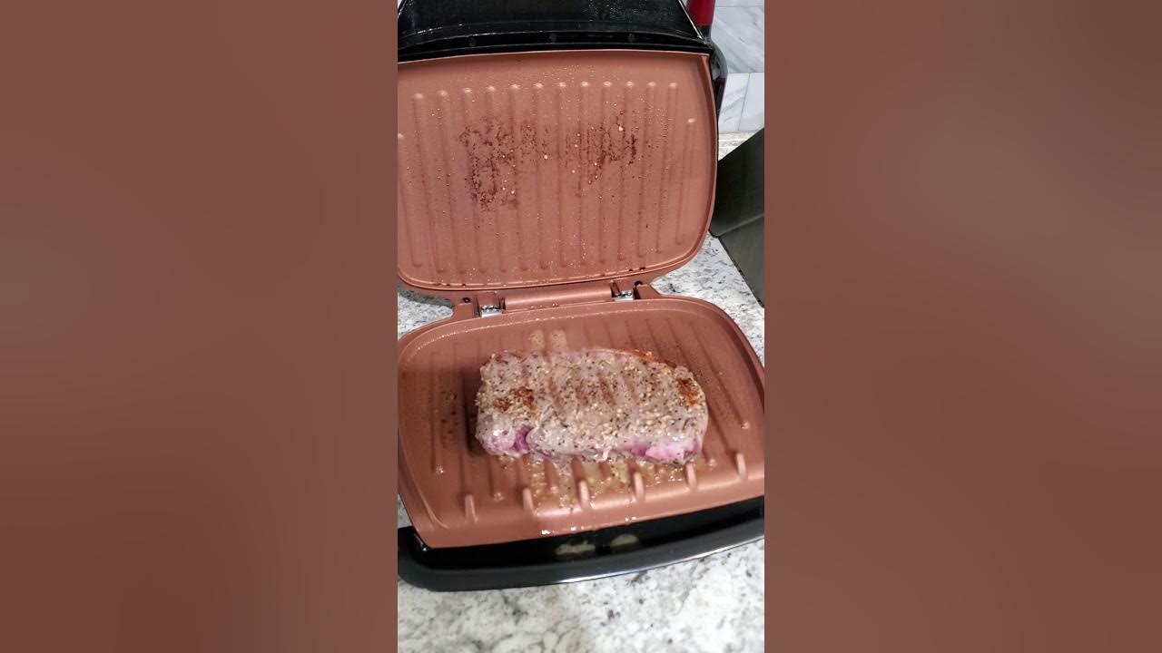 How to cook a steak indoors on the Foreman Grill YouTube