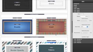 Amazing web borders using Jack for RapidWeaver