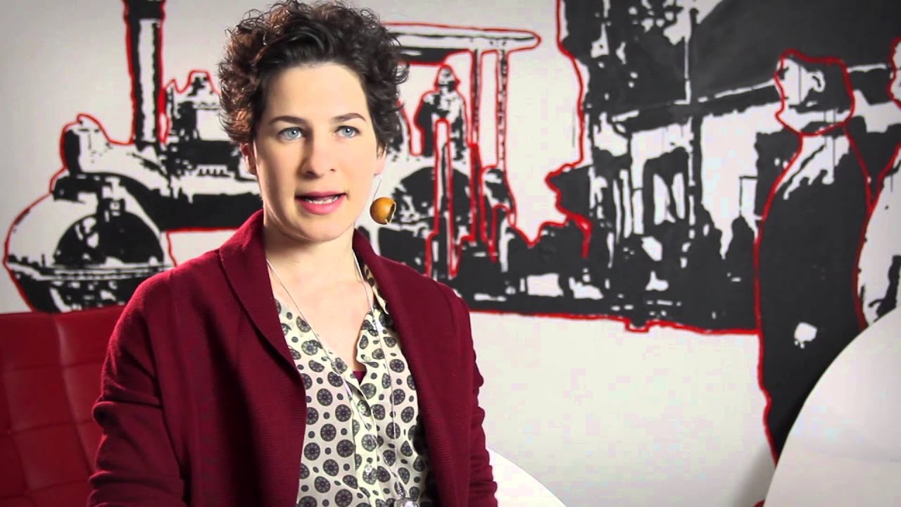 Kata Klementz, founder of LOFFICE co-working space. She studied at ELTE, of course.