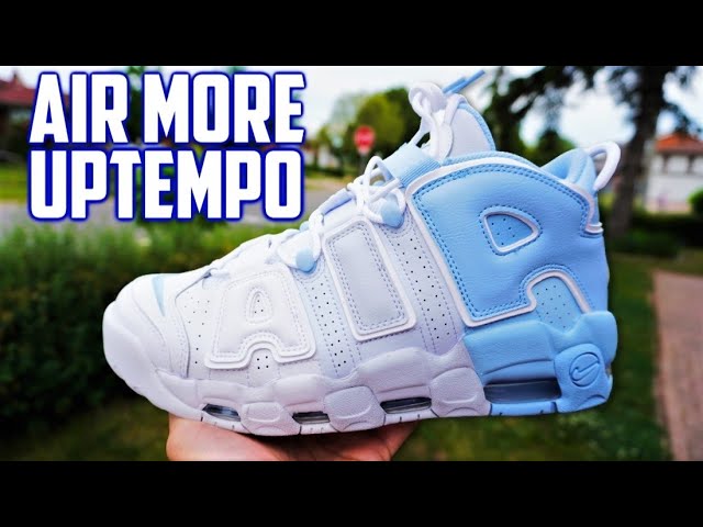 nike air more uptempo white sky blue