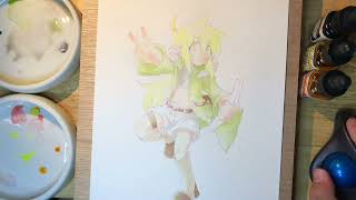 ドクターマーチンでお絵描き　クリスの場合01