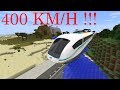 Minecraft Maglev Train TOP SPEED | Real Train Mod