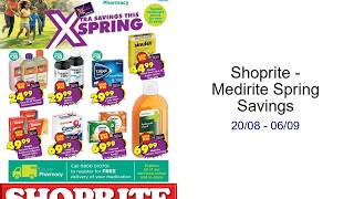 Shoprite - Medirite Spring Savings