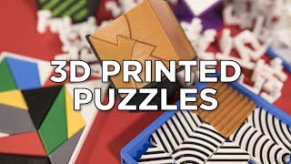 My 3D Printed Puzzles + Competition!