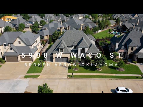 5908 W Waco St, Broken Arrow, OK home video tour