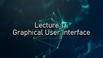 [CSE 116] Lecture 17: Graphical User Interface (GUI)
