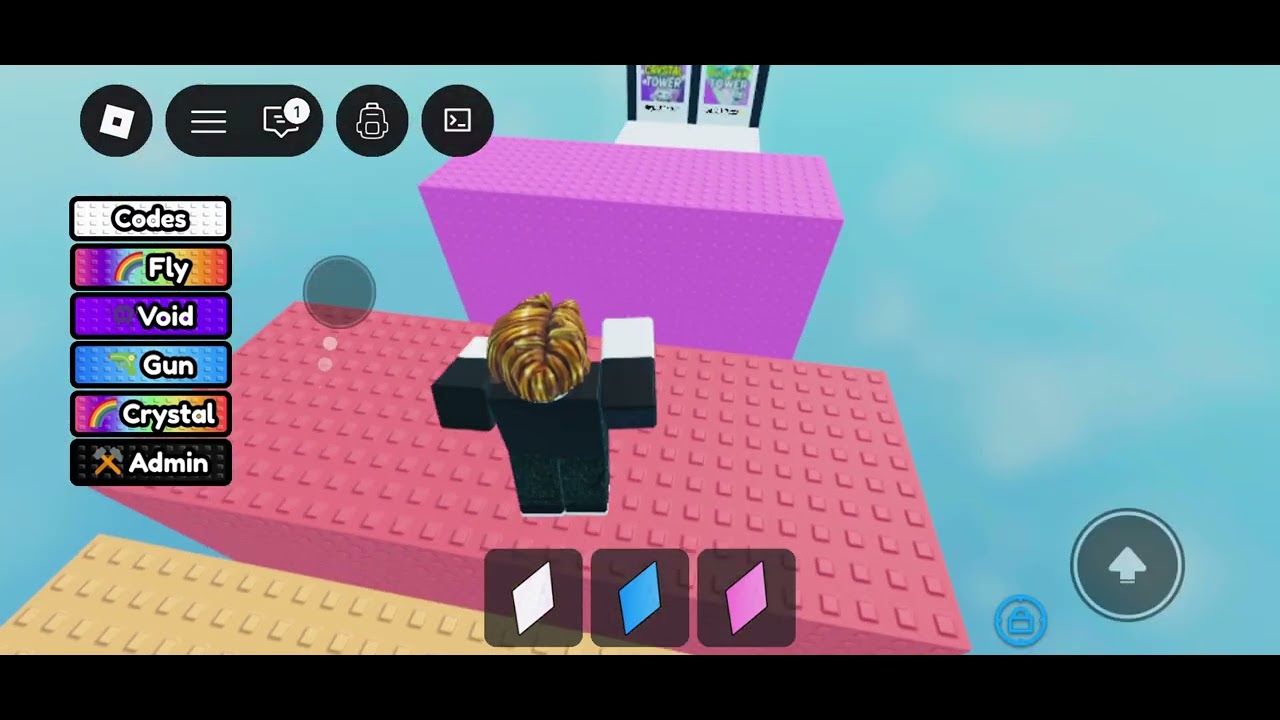 Roblox crystal tower no secret?