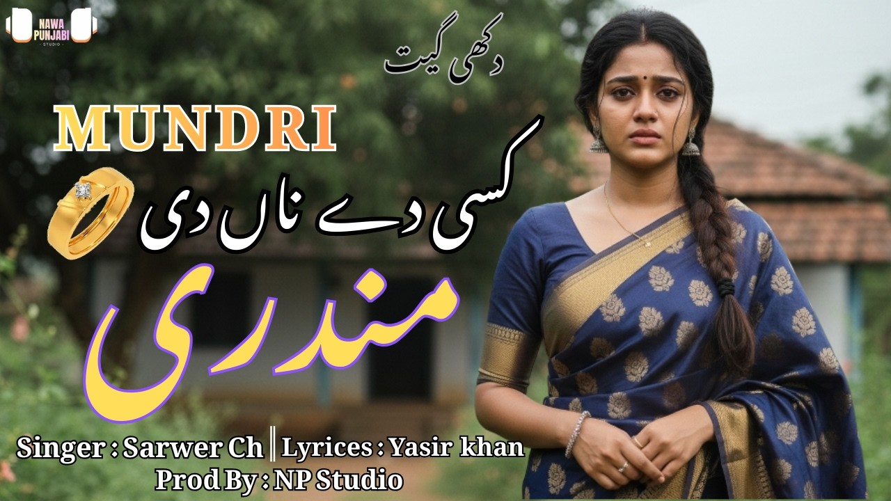 Punjabi New Sad Song | Kis i De Naan Di Mundri - کسی دے ناں دی مندری | Sarwer Ch | NP Studio