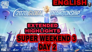 [ENG] PMGC 2020 LEAGUES SW3D2 | PUBG MOBILE GLOBAL CHAMPIONSHIP SUPER WEEKEND 3 DAY 2 HIGHLIGHTS