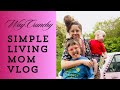 Simple living mom vlog  stay at home mom of 3  sams club  chicken coop  kids