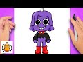 How To Draw Waxwell Easy | Dandy’s World