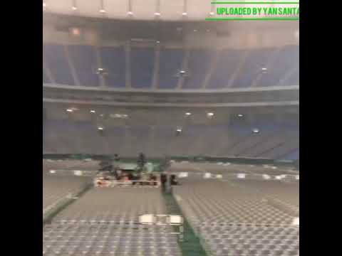 Footage Of Van Halen Soundcheck Live At Tokyo Dome Japan 2013 Runnin With The Devil EVH Wolfgang USA