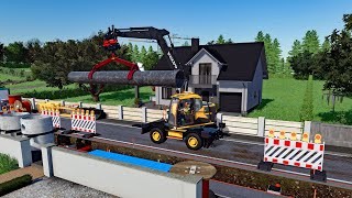 FS22 - Map Geiselsberg TP 035🚧👷🏽 - Public Work - Forestry, Farming and Construction - 4K