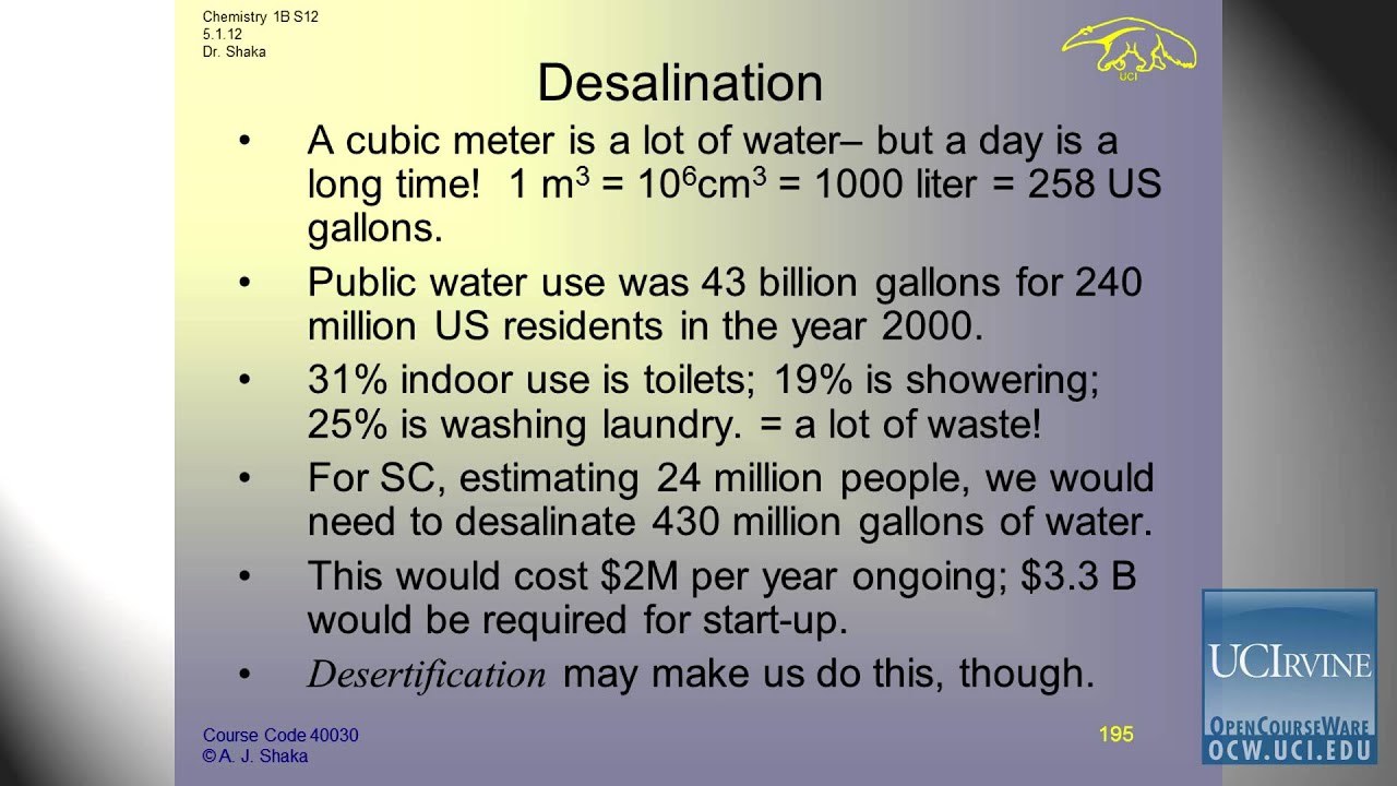 General Chemistry: Lec 8. Osmotic Pressure, Colloids & Sum Up of Colligative Properties free courses offered by tesda