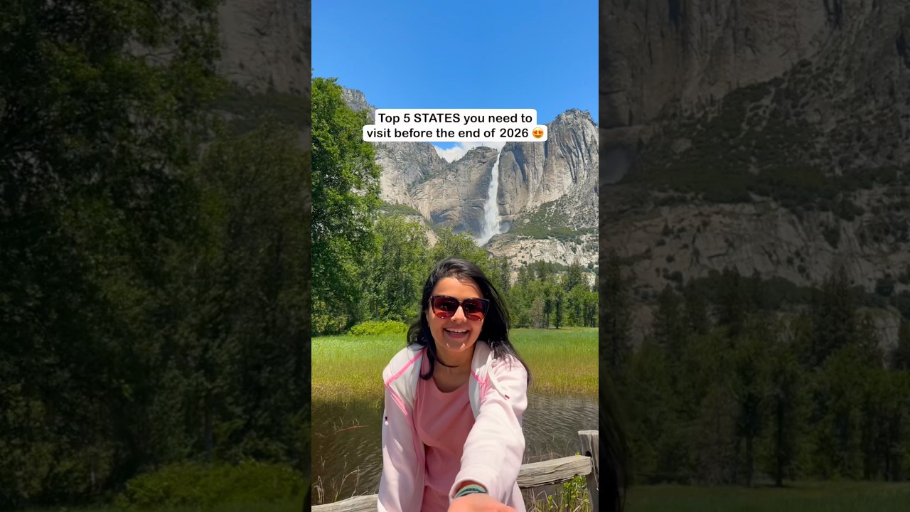 Top 5 States you need to visit before the end of 2026 - best USA states
