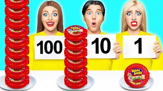খাদ্য চ্যালেঞ্জ 100 স্তর Multi Do Fun Challenge
