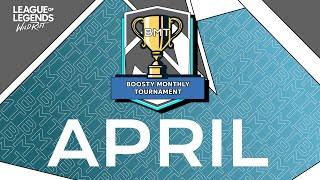 НИЖНЯЯ СЕТКА/BOOSTY MONTHLY TOURNAMENT APRIL/РОЗЫГРЫШИ #wildrift #tournament #giveaway