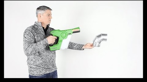 Victory Sprayer Electrostatic Wrapping Demonstration