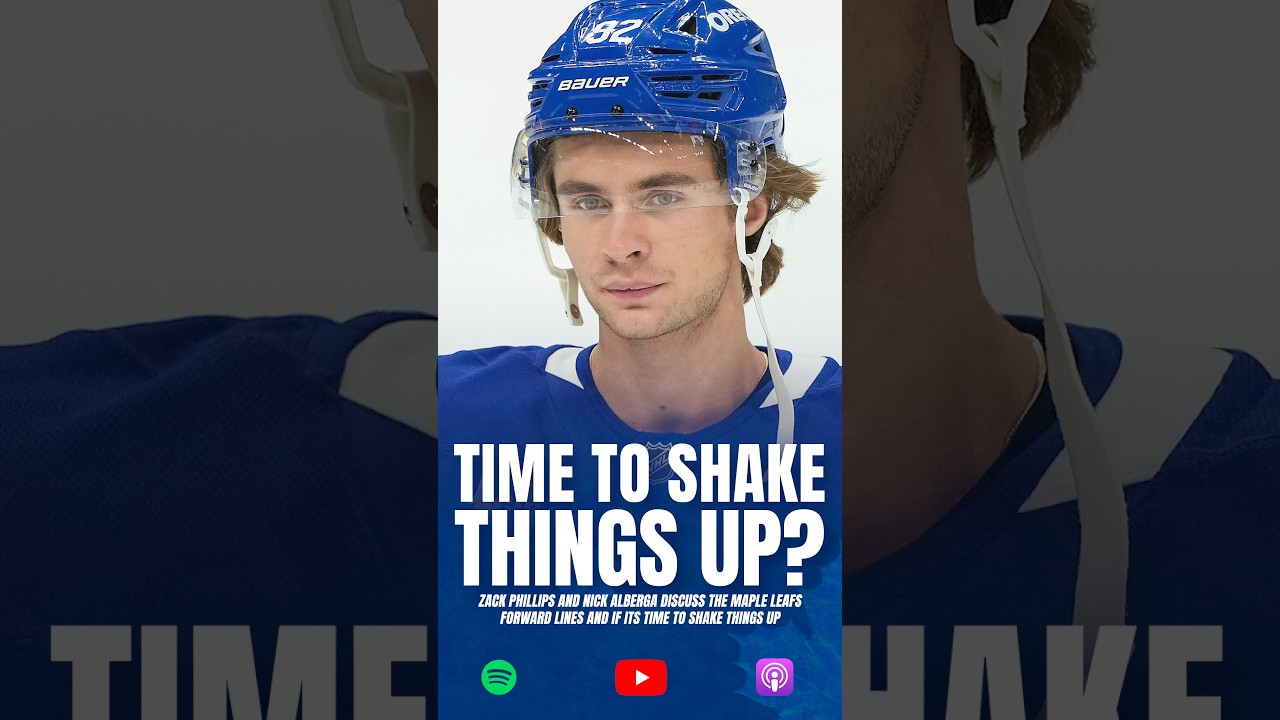 Too Early to Change Up the Leafs Forward Lines? #leafs