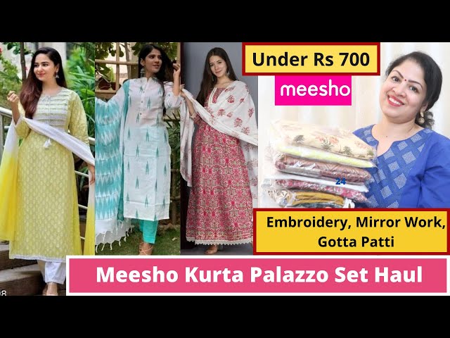 Meesho Haul✨ Meesho Kurti Haul✨Meesho Kurta Set haul under 700