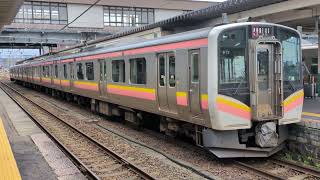 JR東日本 E129系(新ニイ) B-12 信越線 新津駅発車 ※2025年11月撮影