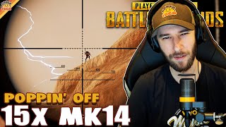 Poppin' Off with a 15x Mk14 ft. Quest, HollywoodBob, & Reid  chocoTaco PUBG Squads Gameplay