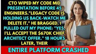 He Deleted My Code on Stage. I Deleted His Career 18 Hours Later.