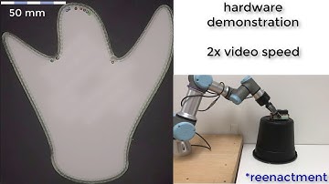 Aggregating simple robots in curved environments