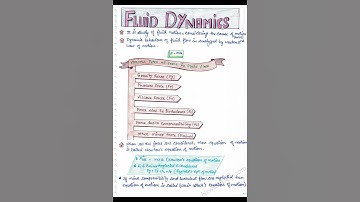 Fluid Mechanics Handwritten Notes 📚 #shorts | #handwritten #notes | #fluidmechanics