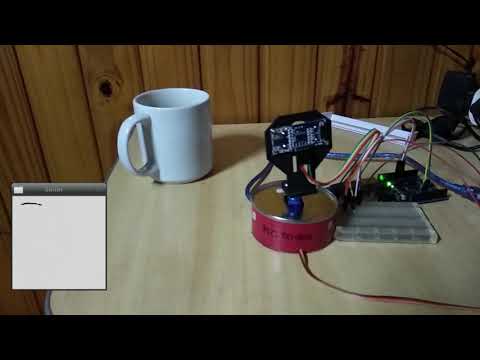 Sonar with arduino and python