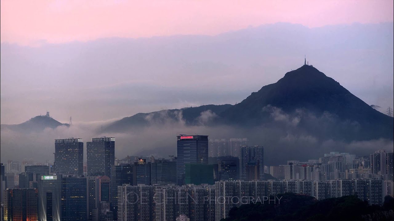 香港雲海縮時攝影 Sea of Clouds in Hong Kong Timelapse 4K UHD