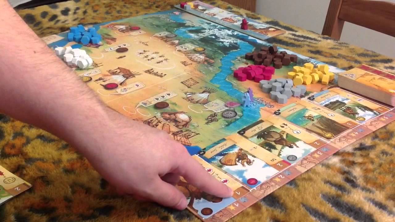 ブラウザ上でルイス クラーク探検隊 Lewis Amp Clark The Expedition を遊ぼう Board Game Arena