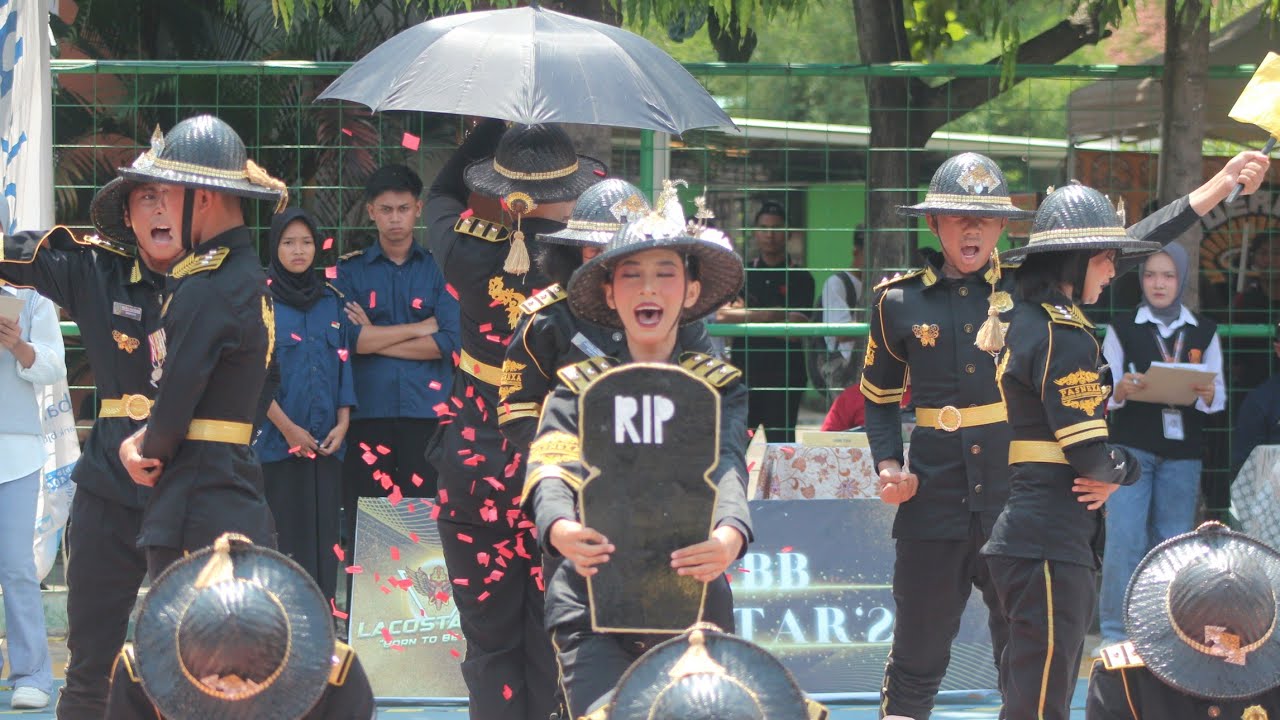 PAYUNG HITAM KEMATIAN PASKIBRA SMPN 4 PATOKBEUSI LKBB LACOSTAR'24