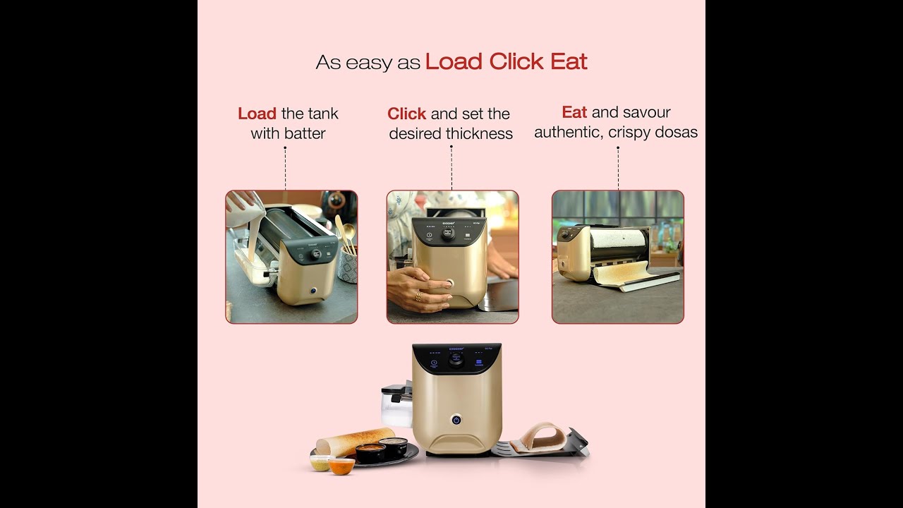 EVOCHEF EC Flip Automatic Dosa Maker
