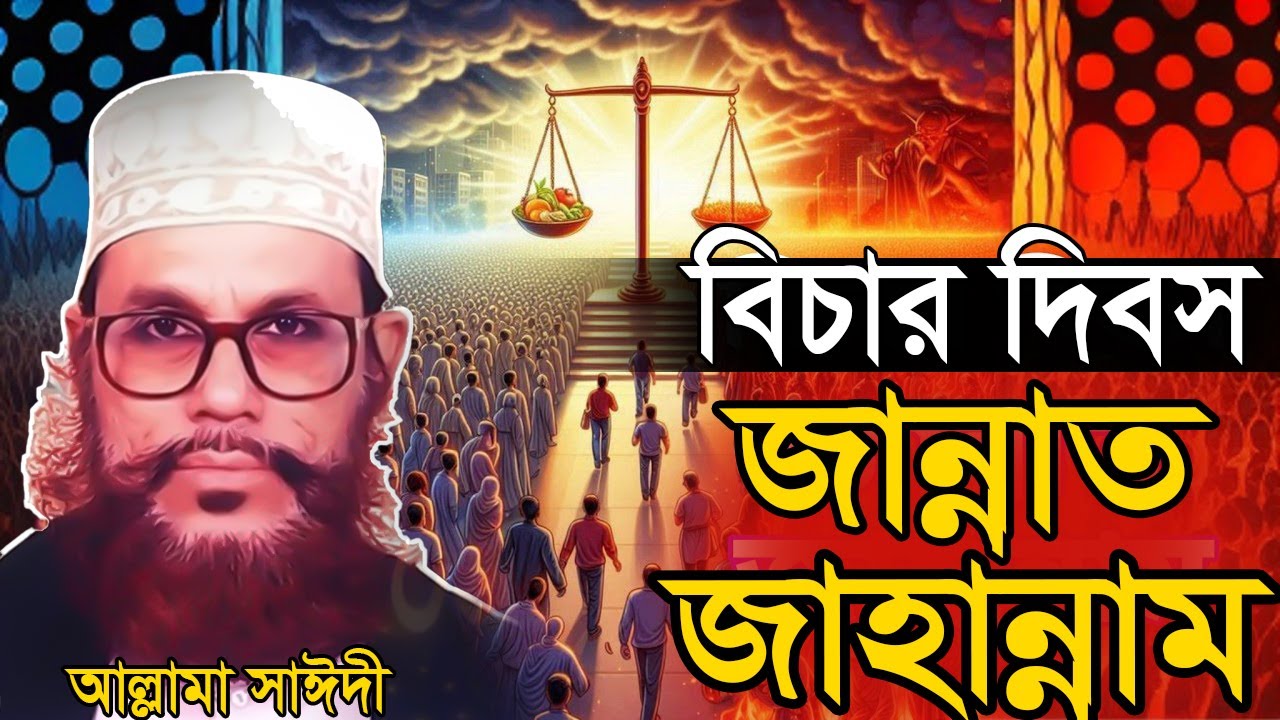 জাহান্নামে ১ম দিন কেমন হবে??=allama saidi old waz-SojaJannat মাওলানা দেলওয়ার হোসাইন সাঈদী #waz
