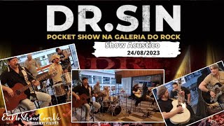 Show do Dr Sin nos corredores da Galeria do Rock. Aconteceu hoje! 24/08/23