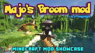 Minecraft 1.16.5 - Majos Broom mod Review
