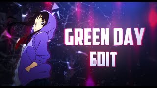 Green Day + K-ON | Edit | Kemfol_bday