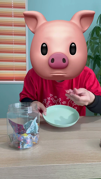 Who is the culprit?🧐 The missing pig's snack‼️🤣🤣🤣 #shorts